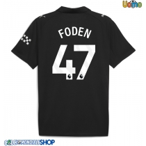 Maglie da calcio Manchester City Phil Foden #47 Seconda Maglia 2025-26 Manica Corta